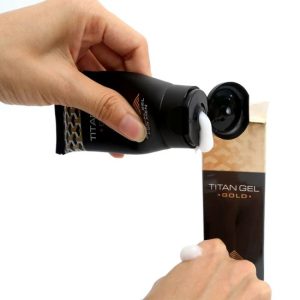 ژل تیتان طلایی اصل روسیه